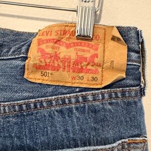 Levi's Men's Straight Jeans in Mid Blue Denim